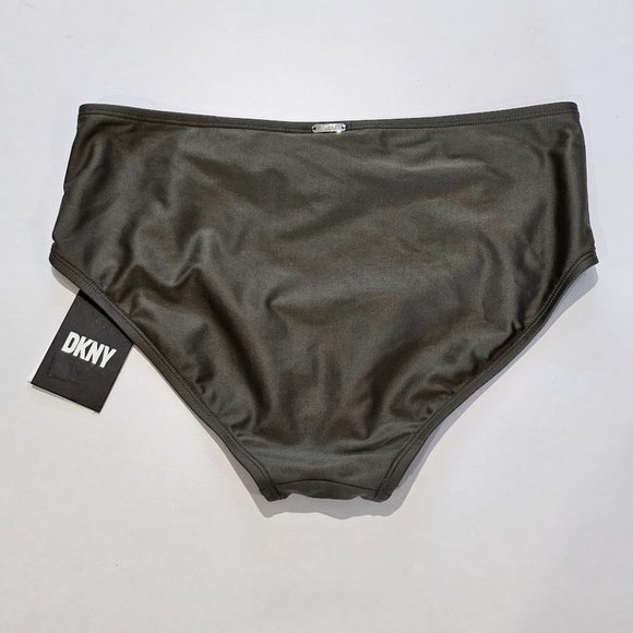 DKNY Seahigh Waist Bikini Bottoms - Picture 3 of 7